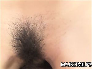 Marina Tanaka - huge-chested JAV cougar poked And Creampied